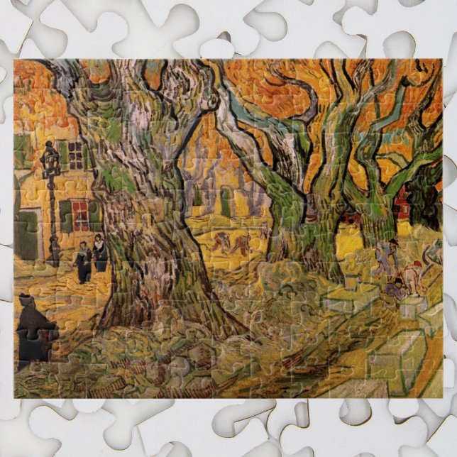 Puzzle Las escaleras de acceso de Vincent van Gogh (Subido por el creador)