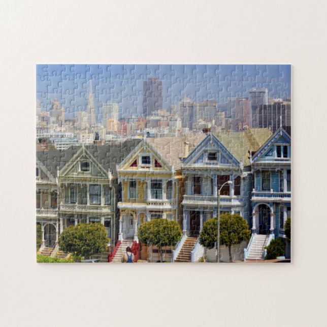 Puzzle Las famosas damas pintadas de San Francisco (Horizontal)