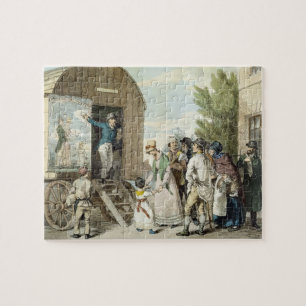 Puzzle Las ferias: La demostración, c.1821 (litho del