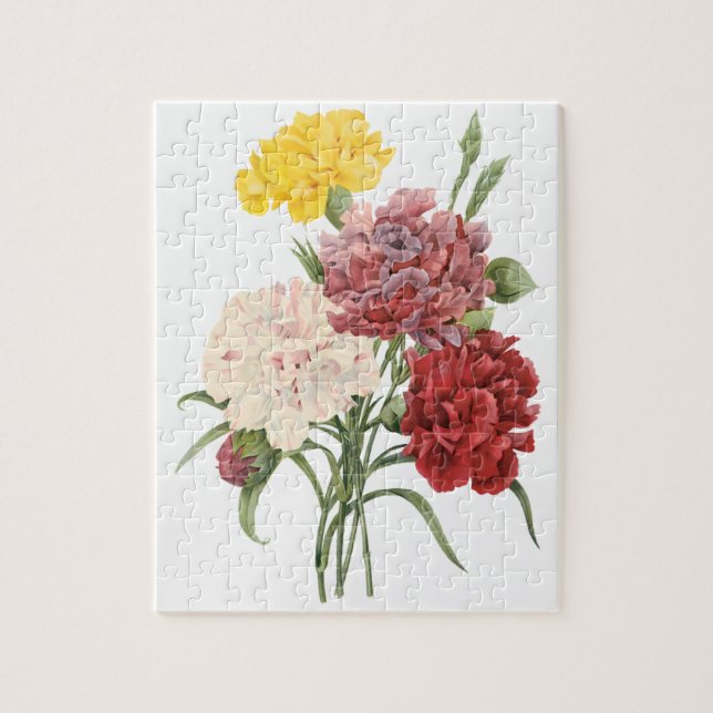 Puzzle Las flores de los jardines de Dianthus Redoute (Vertical)