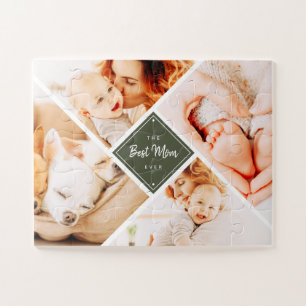 Puzzle Las fotos de la mejor madre Personalizado moderna