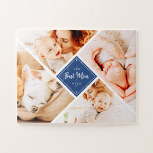 Puzzle Las fotos de la mejor madre Personalizado moderna