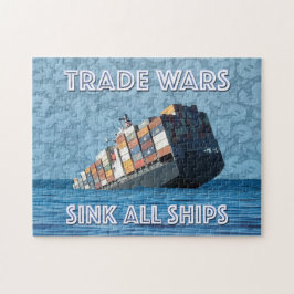 Puzzle Las guerras comerciales hunden todos los barcos