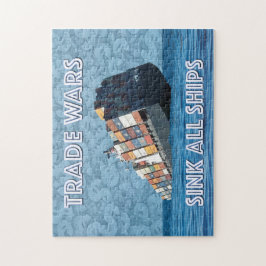 Puzzle Las guerras comerciales hunden todos los barcos