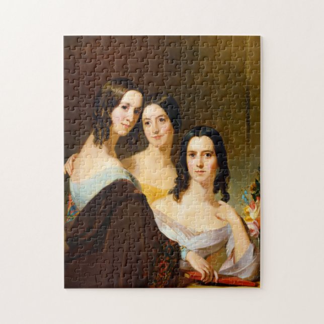 Puzzle Las hermanas Coleman, 1844, de Thomas Sully (Vertical)