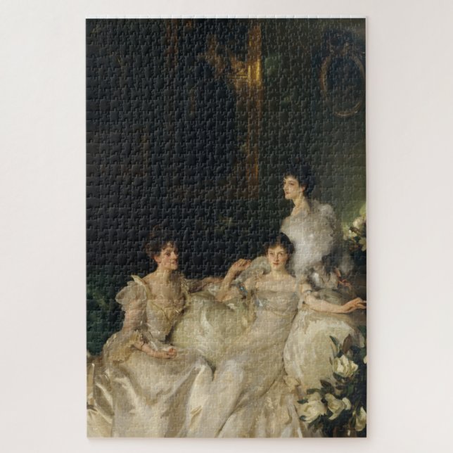 Puzzle Las Hermanas De Wyndham De John Singer Sargent (Vertical)