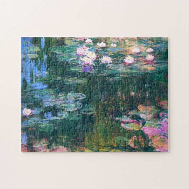 Puzzle Las lacrimógenas de agua de Monet (Horizontal)