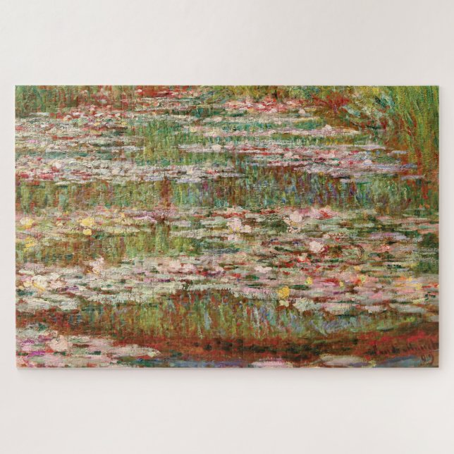 Puzzle Las lacrimógenas de agua de Monet (Horizontal)