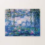 Puzzle Las lacrimógenas de agua de Monet<br><div class="desc">Por favor visite mi tienda para un diseño más interesante y más elección de color. => zazzle.com/iwheels*</div>