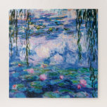 Puzzle Las lacrimógenas de agua de Monet<br><div class="desc">Por favor visite mi tienda para un diseño más interesante y más elección de color.
=> zazzle.com/iwheels*</div>