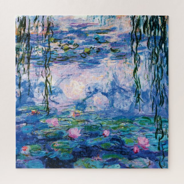 Puzzle Las lacrimógenas de agua de Monet (Vertical)