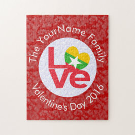 Puzzle Las letras rojas de la bandera birmana de Myanmar