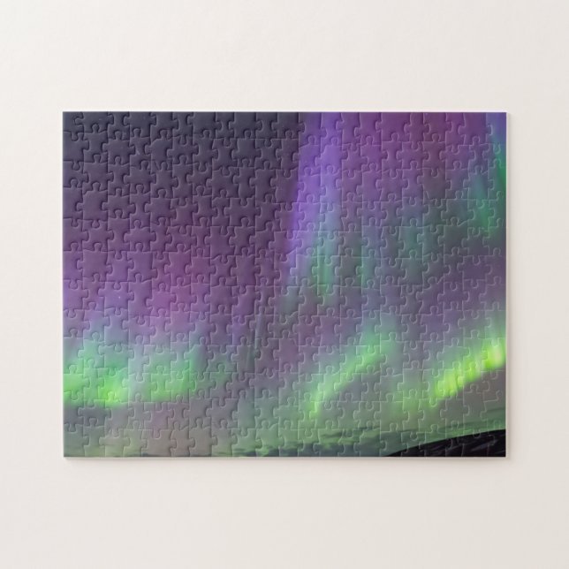 Puzzle Las Luces del Norte | Norte de Islandia (Horizontal)