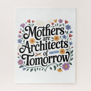 Puzzle Las madres son arquitectas del mañana