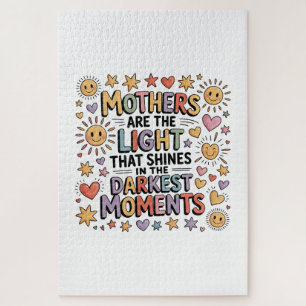 Puzzle Las madres son la luz que brilla en momentos