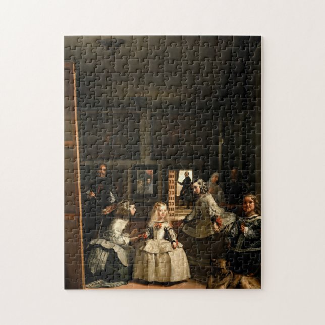 Puzzle Las Meninas, 1656 por Diego Velázquez (Vertical)