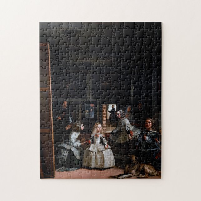 Puzzle Las Meninas, las empleadas del honor, Diego Velázq (Vertical)