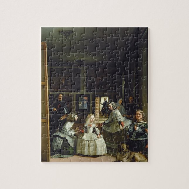 Puzzle Las Meninas o la familia de Philip IV, c.1656 (Vertical)