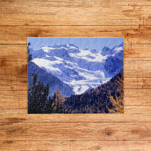 Puzzle Las Montañas de Matterhorn en Otoño