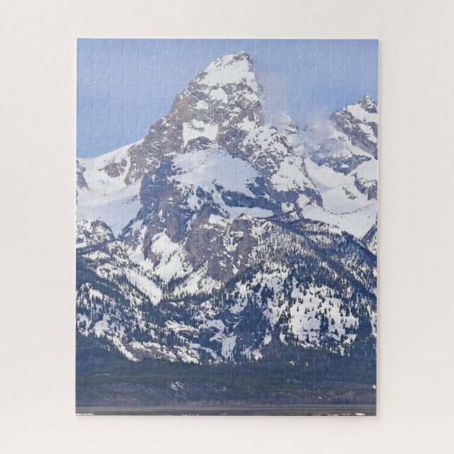 Puzzle Las montañas del Gran Tetón - 16x20 - 520 pcs. (Vertical)