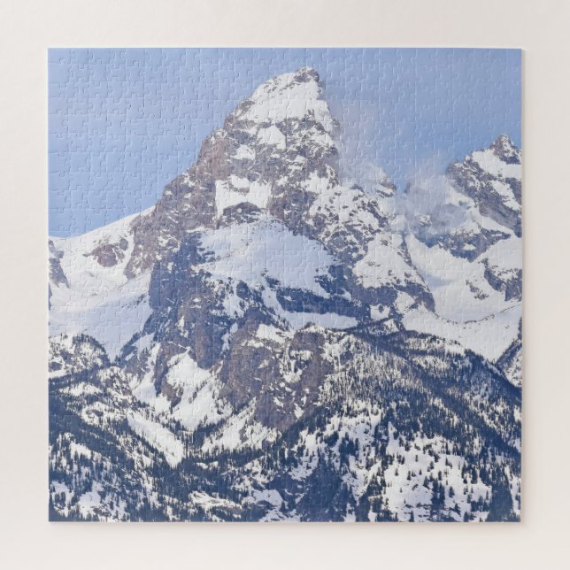 Puzzle Las montañas del Gran Tetón - 20x20 - 676 pcs. (Vertical)