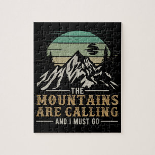 Puzzle Las montañas están llamando y debo ir