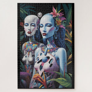 Puzzle Las mujeres originales de Ludwig Moon