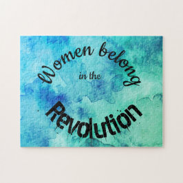 Puzzle Las mujeres pertenecen… arte feminista del
