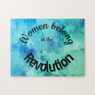 Puzzle Las mujeres pertenecen… arte feminista del