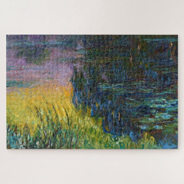 Puzzle Las Nieves Del Agua - El Sol, Claude Monet (Horizontal)