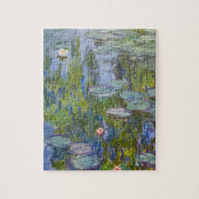 Puzzle Las ninfeas de Claude Monet (1915)  (Vertical)