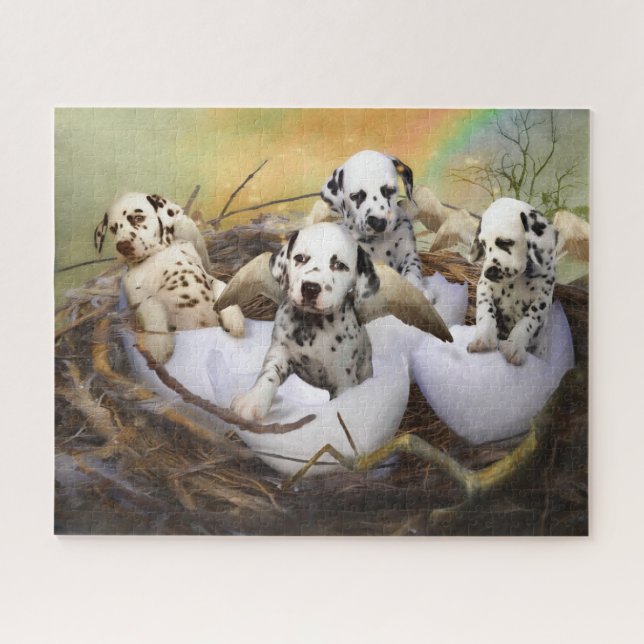 Puzzle Las oraciones de los Cachorros de Dalmacia pueden  (Horizontal)