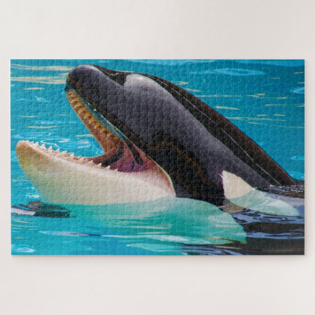 Puzzle Las Orcas de Jigsaw o Ballenas Asesinas (Horizontal)