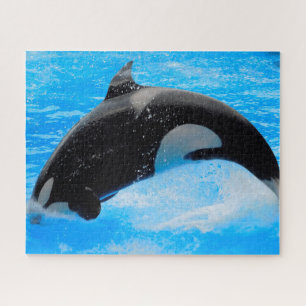 Puzzle Las Orcas o Ballenas Asesinas de Jigsaw
