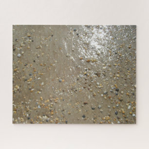 Puzzle Las piedras de los bordes del agua congestionan el