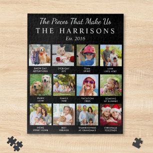 Puzzle Las Piezas Que Nos Forman Foto Familiar Personaliz