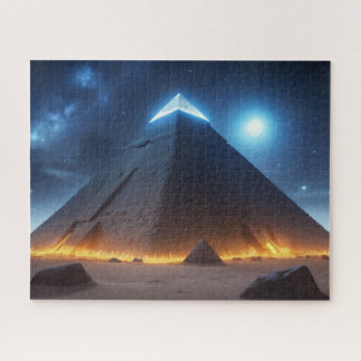 Puzzle Las pirámides de Giza vistas por la IA