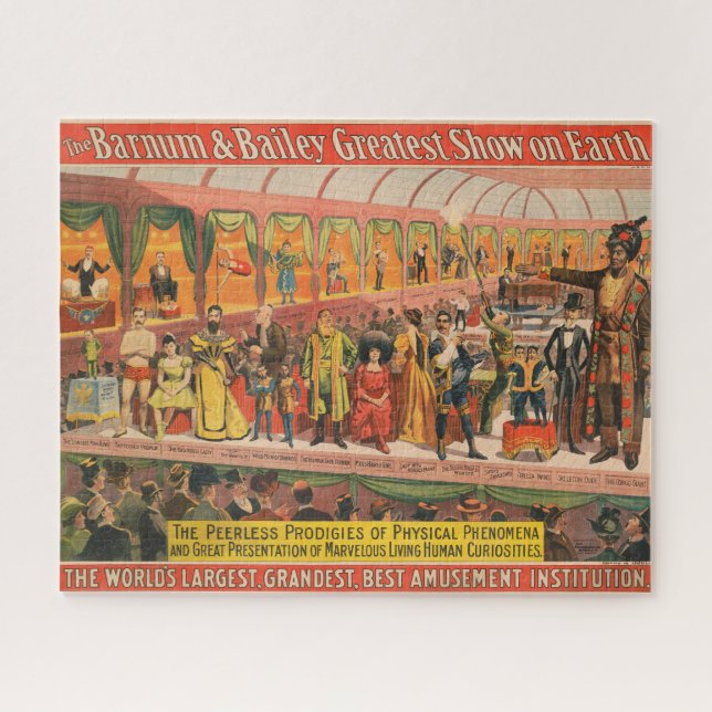 Puzzle Las Prodigías Sin Pares Del Fenómeno Físico (Horizontal)