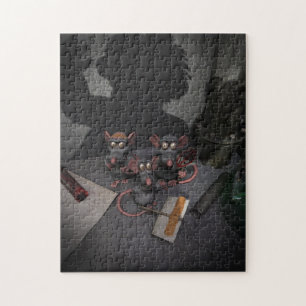 Puzzle Las ratas del laboratorio unen