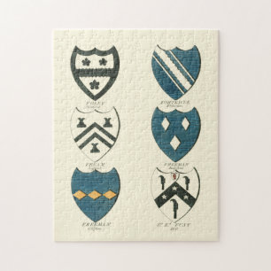 Puzzle Las rejas familiares de varias casas inglesas