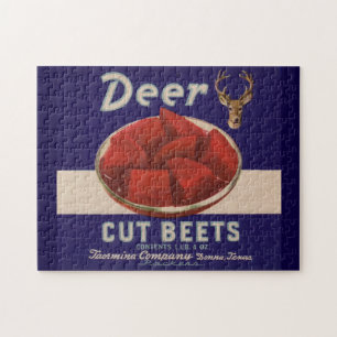 Puzzle Las remolachas de corte de venado de los años 1930