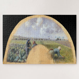 Puzzle Las reuniones de repollo de Camille Pissarro