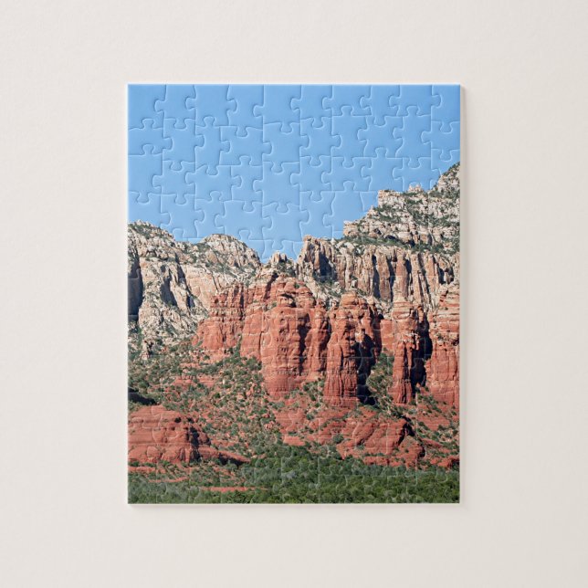 Puzzle Las rocas acercan a Sedona, Arizona, los E.E.U.U. (Vertical)