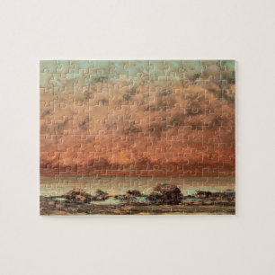 Puzzle Las rocas del negro en Trouville, 1865 - 66
