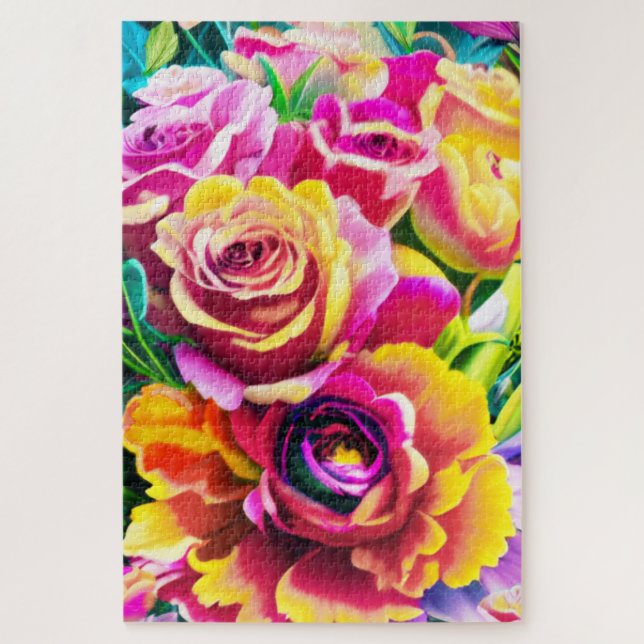 Puzzle Las rosas son para siempre (Vertical)
