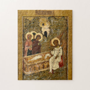 Puzzle Las Santas Mujeres en el Sepulcro Icono Cristiano 