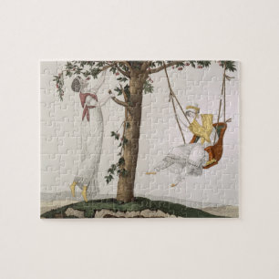 Puzzle Las señoras parisienses en Montmorency, platean 4
