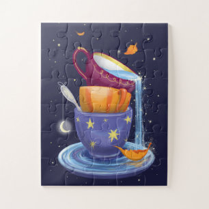 Puzzle Las teacups se caen