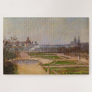 Puzzle Las Tullerías y el Louvre (1900) de Pissarro
