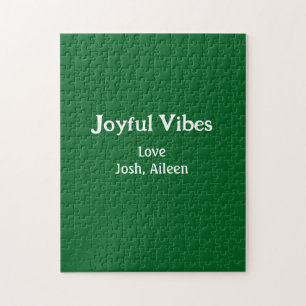 Puzzle Las vacaciones de Navidades verdes de Vibes alegre